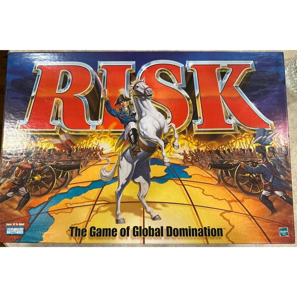 1998 Risk Board Game by Parker Brothers Complete Great Condition Complete!